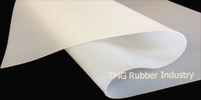 แผ่นยางซิลิโคนฟู้ดเกรด 2 มม. หน้ากว้าง 1 เมตร