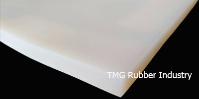 แผ่นยางซิลิโคนฟู้ดเกรด 10 มม. หน้ากว้าง 1 เมตร