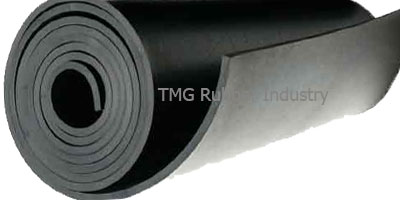 แผ่นยาง CR ยางนีโอพรีน 5 มม. หน้ากว้าง 1 เมตร