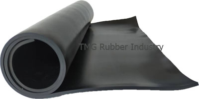 แผ่นยาง EPDM แผ่นยางทนความร้อน 5 มม. หน้ากว้าง 1 เมตร