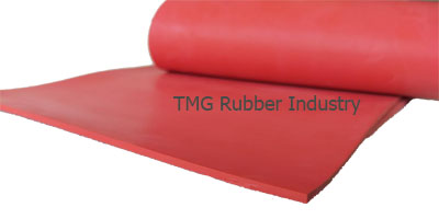 แผ่นยางยิงทราย 10 มม. หน้ากว้าง 1 เมตร