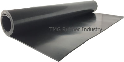 แผ่นยางยิงทราย 10 มม. หน้ากว้าง 1 เมตร